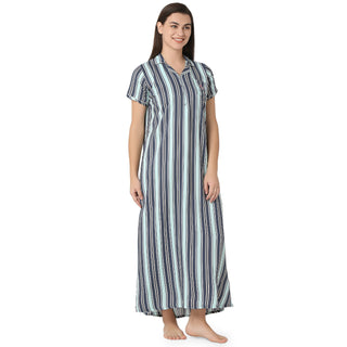 SCH 450134 - Cotton Nighty Regular Green