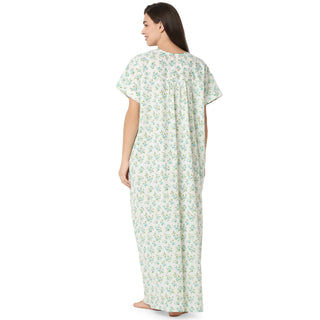 SCH450596 - Cotton Nighty  Regular blue