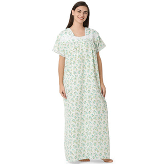 SCH450596 - Cotton Nighty  Regular blue