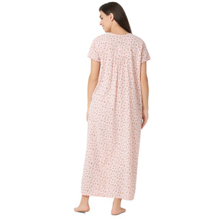 SCH450752 - Cotton Nighty  Regular Peach