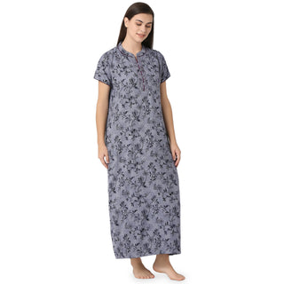 SCH450777 - Cotton Nighty Regular Blue