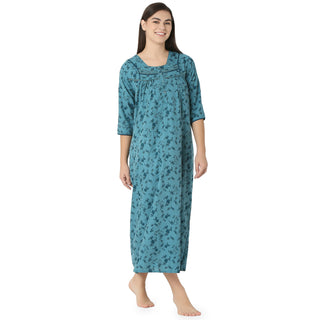 SCS450677 - Cotton Nighty Regular Blue