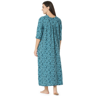 SCS450677 - Cotton Nighty Regular Blue