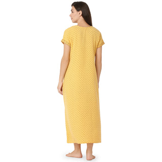 SCR 450570- Cotton Nighty Regular Lemon