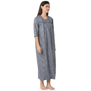 SCS 450670-Rayon Nighty Regular Blue