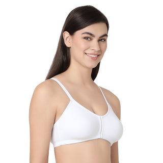 1258  Non Padded T-Shirt  Bra White