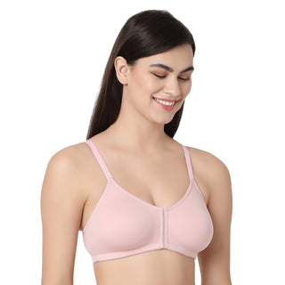 1258  Non Padded T-Shirt  Bra Peach