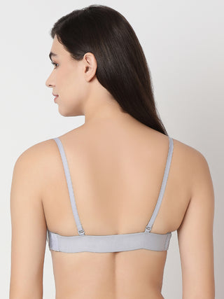 1230 Plain Mold T-Shirt Bra Grey