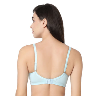 ROSE  Non Padded Minimizer Bra Powder Blue