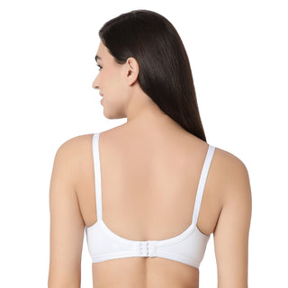 1257  Non Padded T-Shirt Bra White