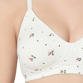 SAKHI-8  Non Padded T-Shirt Bra Off White