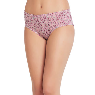 6707-Cotton Printed Hipster Regular Panties-Multicolor