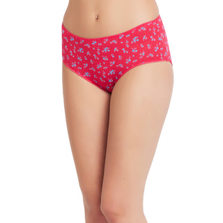 6722-Cotton Printed Hipster Regular Panties-Multicolor