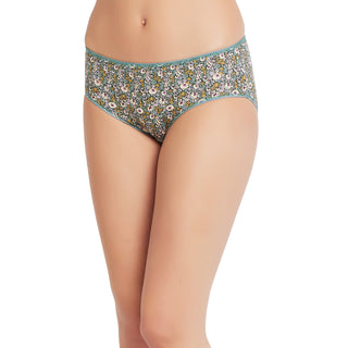 6737 -  Cotton Hipster  Panties Pack Of 3  Multicolour