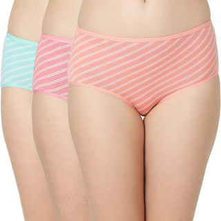 Cotton lycra Hipster Panties-6868