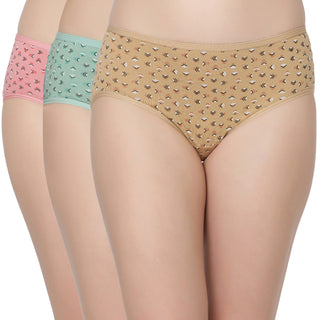 Cotton lycra Hipster Panties-6870