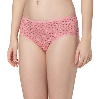 Cotton lycra Hipster Panties-6870