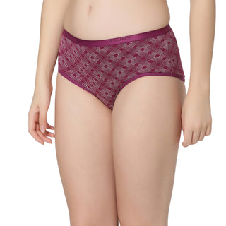 Cotton lycra Hipster Panties-6875