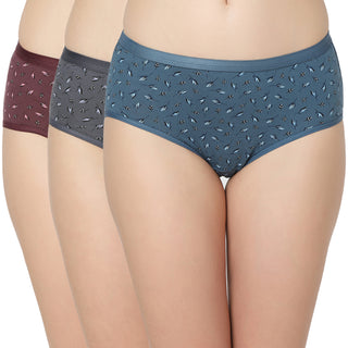 Cotton lycra Hipster Panties-6884