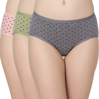 Cotton lycra Hipster Panties-6890