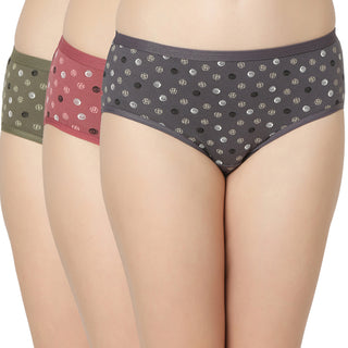 Cotton lycra Hipster Panties-6891