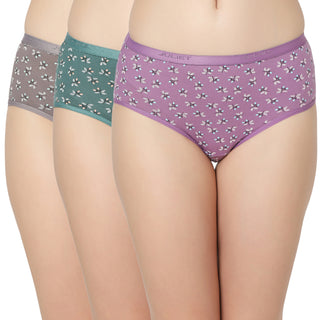 Cotton lycra Hipster Panties-6892