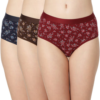 Cotton lycra Hipster Panties-6896