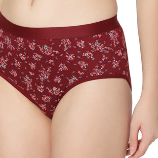 Cotton lycra Hipster Panties-6896