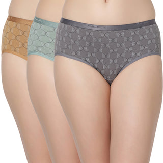 Cotton lycra Hipster Panties-6899