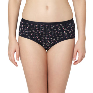 Cotton lycra Hipster Panties-6901