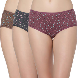 Cotton lycra Hipster Panties-6902