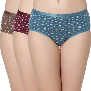 Cotton lycra Hipster Panties-6903