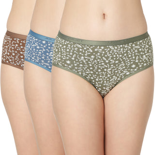 Cotton lycra Hipster Panties-6905