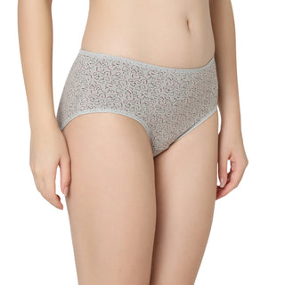 Cotton lycra Hipster Panties-6916