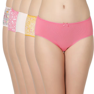 Cotton lycra Hipster Panties-6925