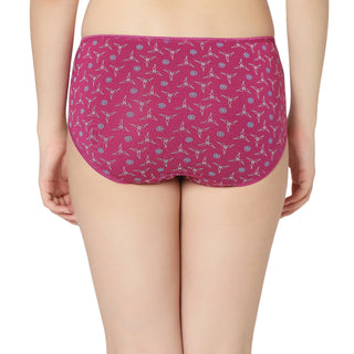 Cotton lycra Hipster Panties-6927