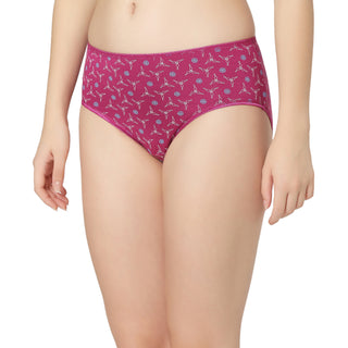 Cotton lycra Hipster Panties-6927