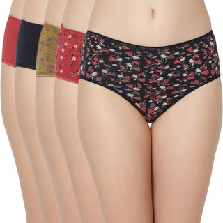 Cotton lycra Hipster Panties-6930