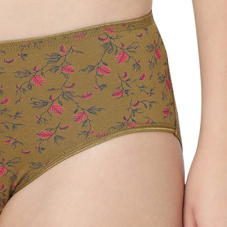 Cotton Printed Hipster Panties-6930