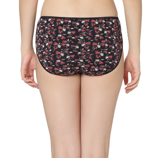 Cotton Printed Hipster Panties-6930