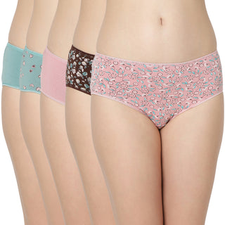 Cotton lycra Hipster Panties-6933