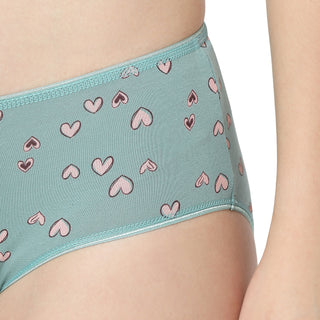 Cotton Printed Hipster Panties-6933