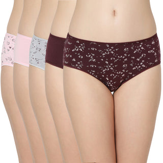 Cotton lycra Hipster Panties-6934