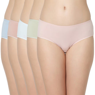 Cotton lycra Hipster Panties-6935