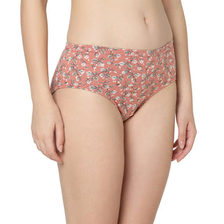 Cotton Printed Hipster Panties-6936