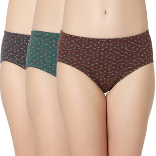 Cotton lycra Hipster Panties-6938