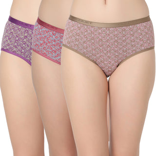 Cotton lycra Hipster Panties-6939