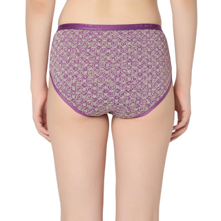 Cotton Printed Hipster Panties-6939