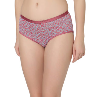 Cotton Printed Hipster Panties-6939