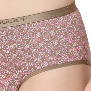 Cotton Printed Hipster Panties-6939